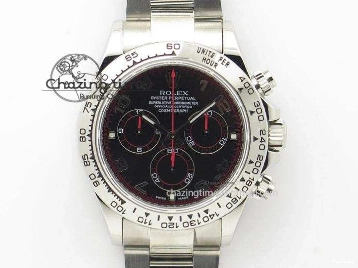 MiroTime 1227 Daytona 116505 BTF 1:1 Best Edition Black Diamonds Dial on RG Bracelet SA Snug 2118